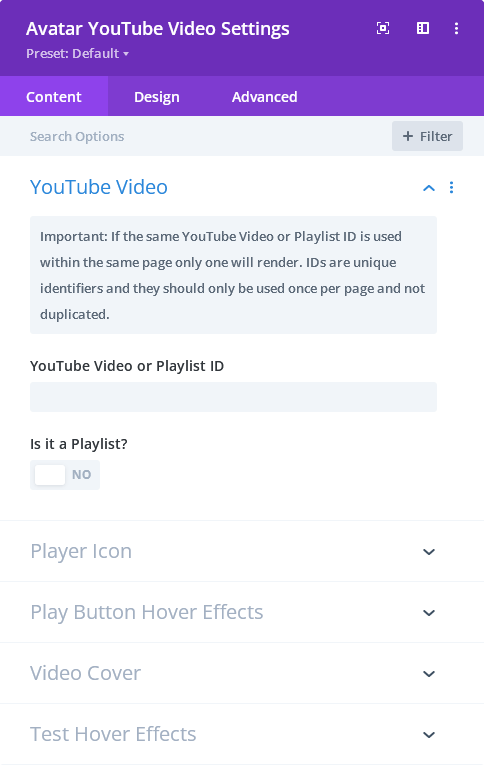 YouTube Video Module Preview 01